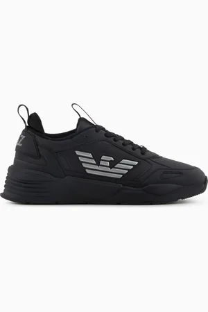 EA7 Sneaker Ace Runner mit Monogramm