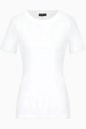 Emporio Armani T-Shirt aus Pima-Jersey