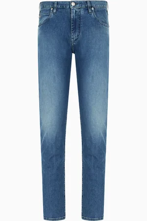 Emporio Armani Jeans J45 in Regular Fit aus Komfort-Denim und Twill