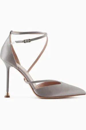 Giorgio Armani Satin-Pumps mit Riemen