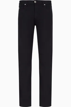 Emporio Armani Jeans J45 in Regular Fit aus Stretch-Gabardine