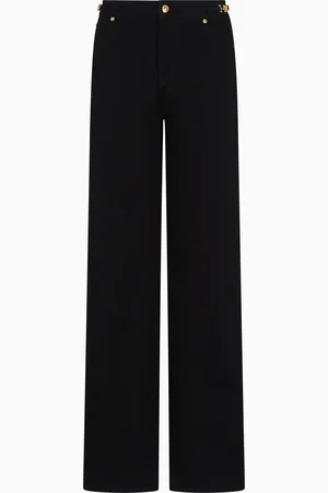 Emporio Armani Jeans J4F mit hohem Bund und geradem Bein aus Komfort-Denim