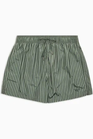 Emporio Armani Badeshorts mit zweifarbigen Streifen