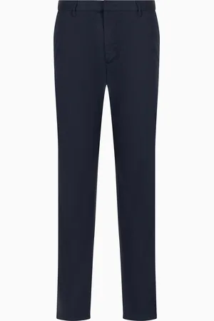 Emporio Armani Chinohose aus Pima-Baumwolle