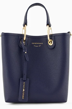 Emporio Armani Shopper MyEA im Hochformat mit Hirsch-Print