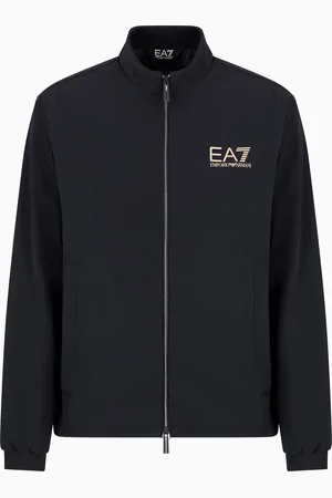 EA7 Gold Label-Jacke aus Stretch-Nylon
