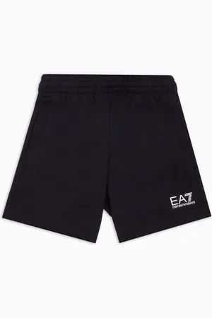 EA7 Core Identity Boy Bermudashorts aus Baumwolle
