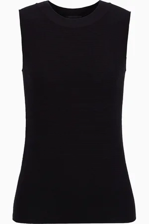 Giorgio Armani Top aus Ottoman-Stoff