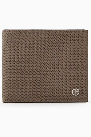 Giorgio Armani Bifold-Portemonnaie aus bedrucktem Leder