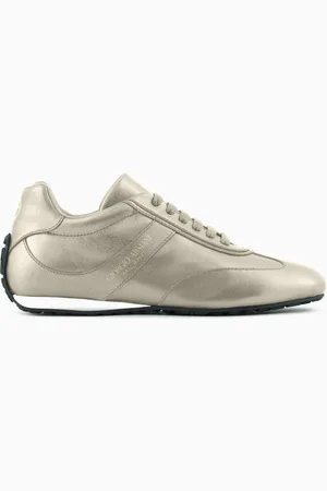 Giorgio Armani Sneaker aus laminiertem Leder