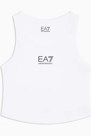 EA7 Tennis Pro Girl Top aus VENTUS7-Funktionsgewebe