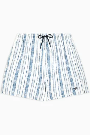 Emporio Armani Badeshorts mit abstraktem Muster