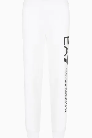 EA7 Logo Series Jogginghose aus Baumwolle