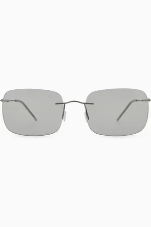 Giorgio Armani Sonnenbrille für Herren mit Pillow-Fassung