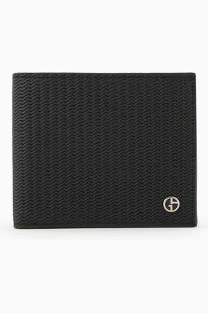 Giorgio Armani Bifold-Portemonnaie aus bedrucktem Leder
