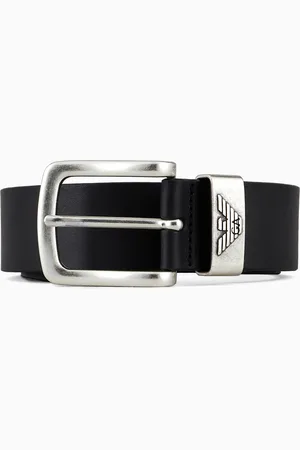 Emporio Armani Gürtel aus Leder mit Logo-Schnalle