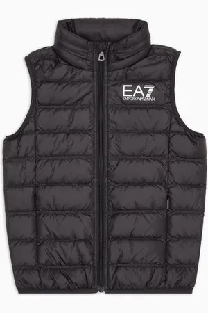 EA7 Packbare, wattierte Core Identity Boy Weste mit Daunenf??llung