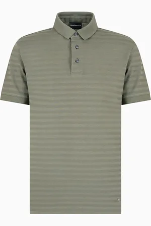 Emporio Armani Poloshirt aus Jacquard-Jersey