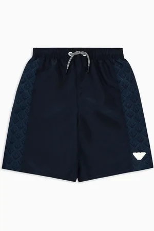 Emporio Armani ASV Bade-Bermudashorts mit Logoband