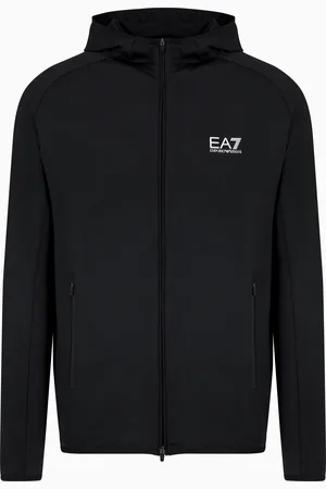 EA7 Kapuzen-Sweatshirt Dynamic Athlete aus Funktionsgewebe VIGOR7