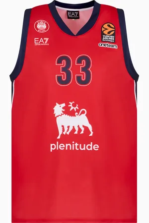 EA7 Replika-Trikot der Olimpia Milano Euroleague 24/25