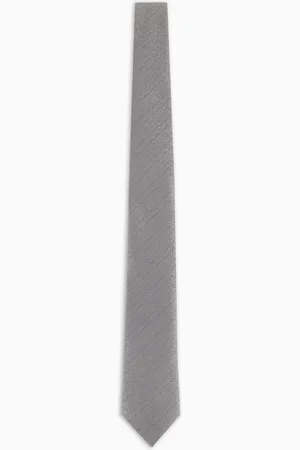 Emporio Armani Krawatte aus reiner Seide in Jacquard-Stoff-Verarbeitung mit Prägeeffekt