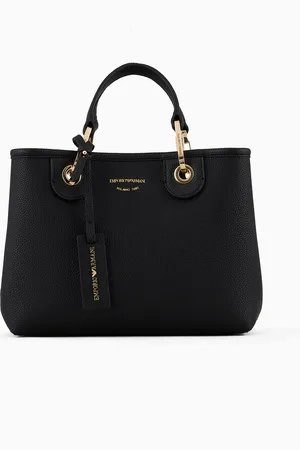 Emporio Armani Kleiner Shopper MyEA mit Hirsch-Print