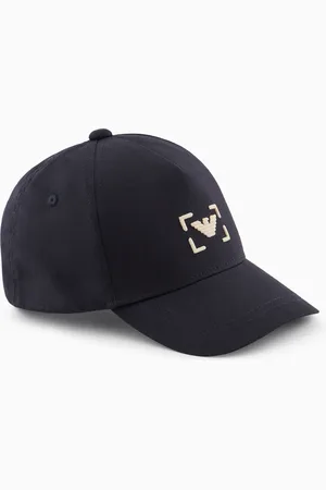 Emporio Armani ASV Baseballcap aus Bio-Baumwolle mit Adler-Stickerei