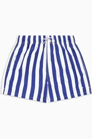 Emporio Armani Badeshorts mit zweifarbigem Streifenmuster
