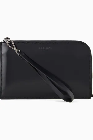 Giorgio Armani Giorgio’s Clutch aus Leder