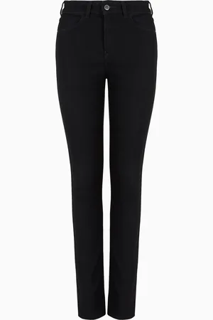 Emporio Armani Jeans J20 mit hohem Bund und sehr schmalem Bein aus Stretch-Denim