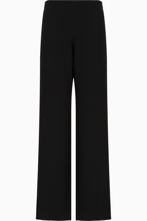 Emporio Armani Palazzohose aus Cady-Crêpe
