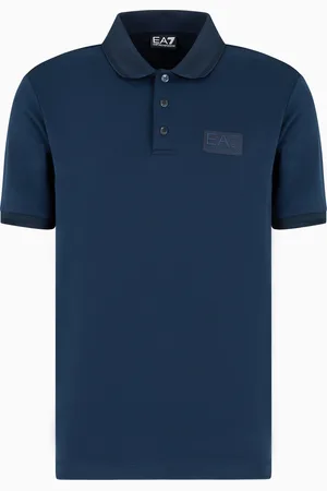 EA7 Lux Identity Poloshirt aus einer Modalmischung