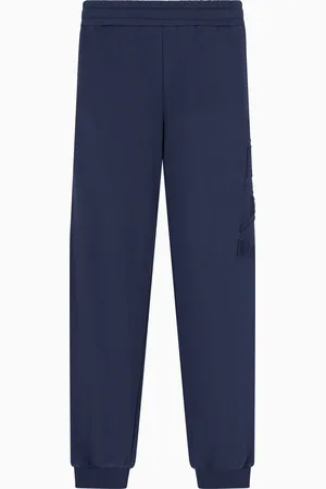 EA7 Logo Series Jogginghose, gefertigt aus Bio-Baumwolle