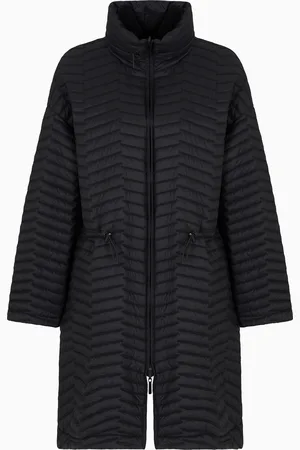 Emporio Armani ASV Wendejacke aus leichtem, wasserabweisendem Nylon