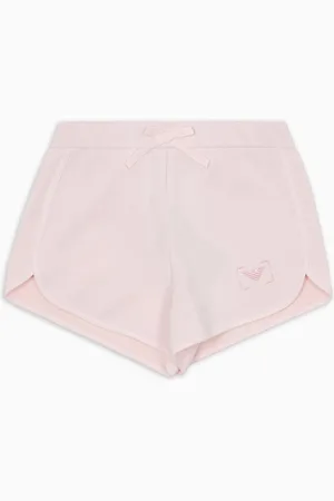 Emporio Armani Shorts aus Jersey mit Cupro-Haptik
