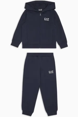 EA7 Core Identity Boy Trainingsanzug aus Baumwolle