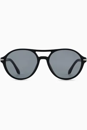 Giorgio Armani Sonnenbrille mit runder Fassung für Herren