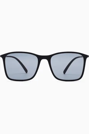 Giorgio Armani Sonnenbrille für Herren mit Pillow-Fassung