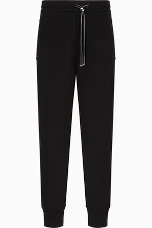 Emporio Armani Jogginghose aus doppellagigem Jersey