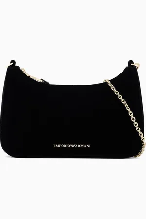 Emporio Armani Umhängetasche aus Samt