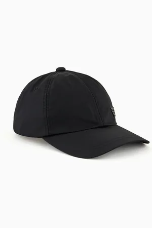 Emporio Armani Baseballcap aus Nylon mit Adler-Plakette