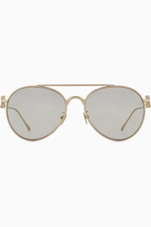 Giorgio Armani Sonnenbrille für Damen mit Pilotenfassung