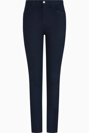 Emporio Armani Jeans J20 mit hohem Bund und sehr schmalem Bein aus Stretch-Denim