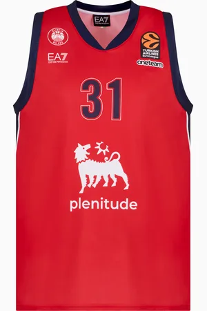 EA7 Replika-Trikot der Olimpia Milano Euroleague 24/25
