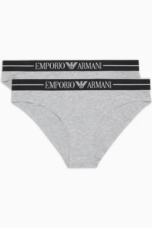 Emporio Armani ASV 2er-Pack Slips aus Bio-Baumwolle mit Logo-Band