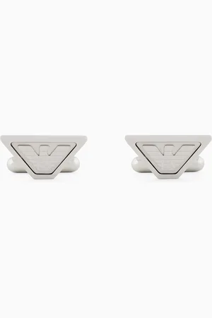 Emporio Armani Manschettenknöpfe aus Edelstahl