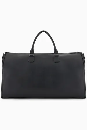 Emporio Armani Kleidersack aus gewalktem Leder