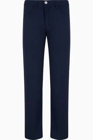 Giorgio Armani Five-Pocket-Hose in Regular Fit aus Schurwolle