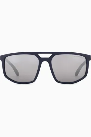Emporio Armani Sonnenbrille mit Pilotenfassung für Herren